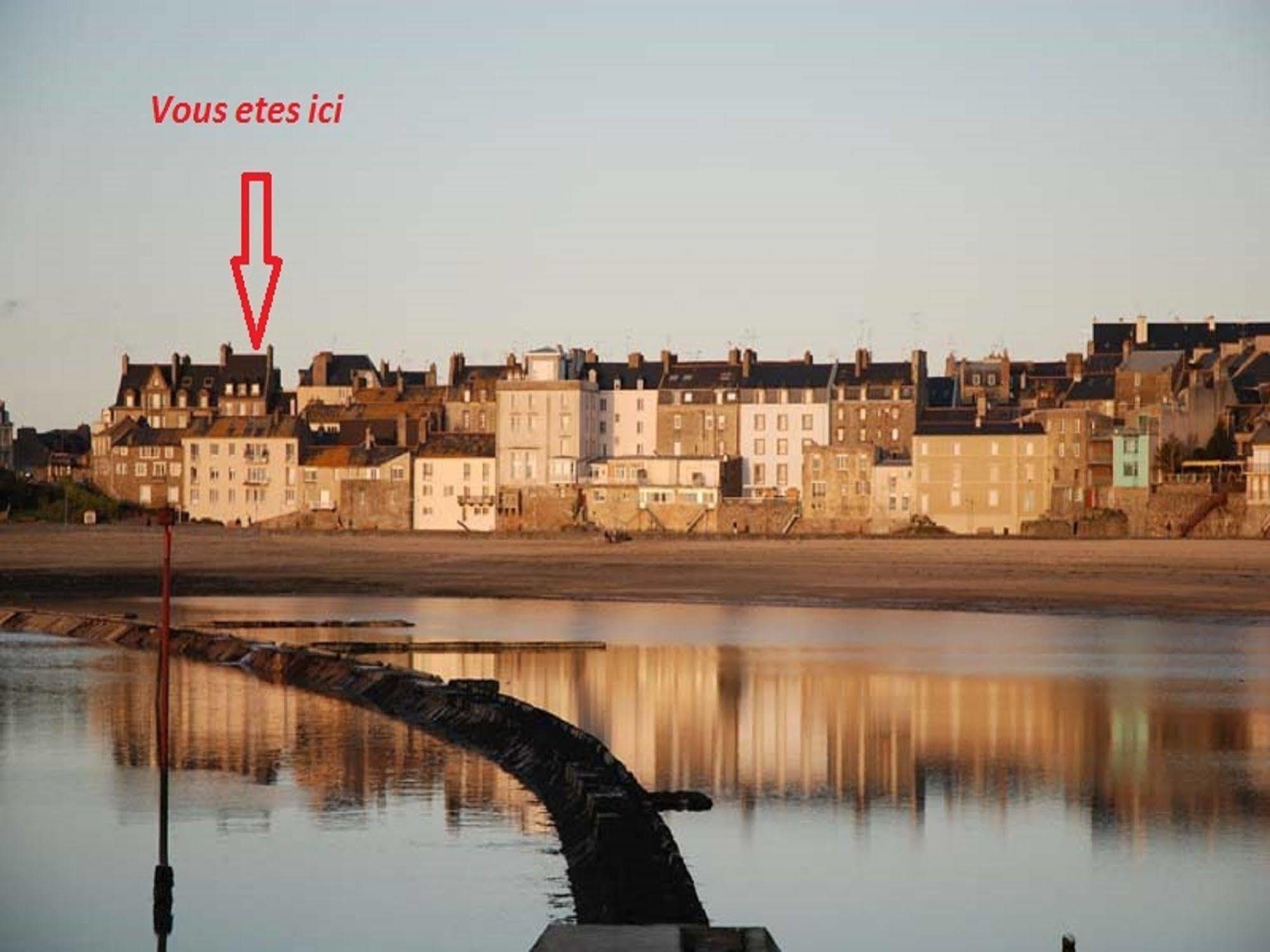 Appartement Saint Malo Vue Sur Mer Et Sur Intra Muros, Ferry, Plage Et Commerces A 50 M 外观 照片